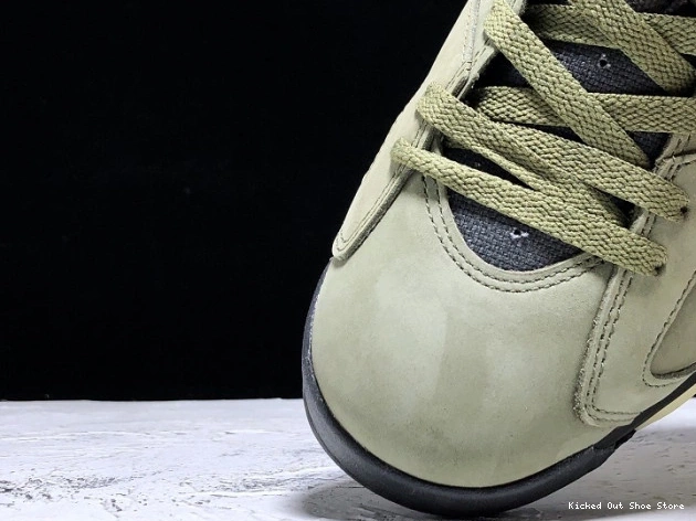 Kicked Out Shoe Store Scott Air Jordan Travis Olive CN1084-200 x Medium 6 0813